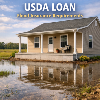 House experiencing a flood